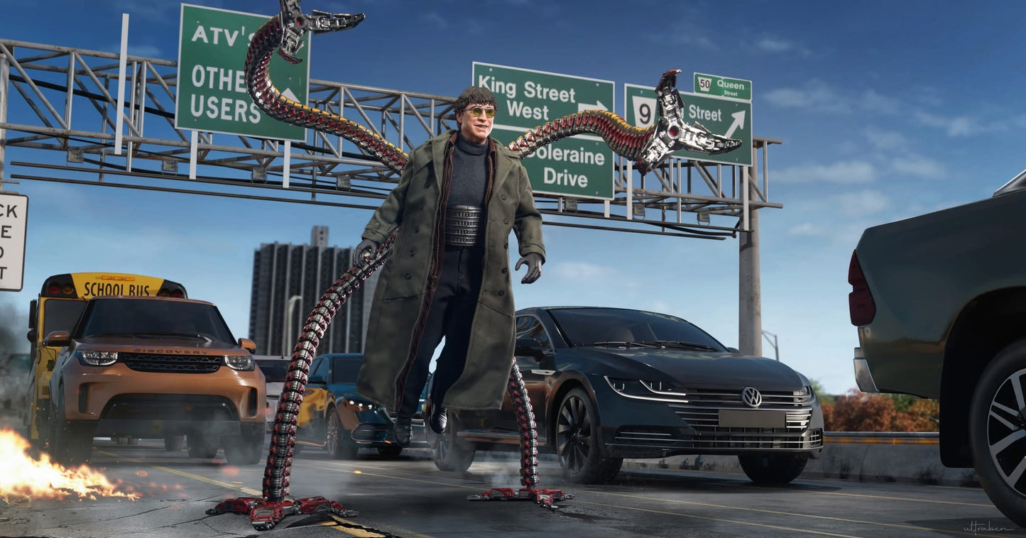 Hot Toys MMS633 Spider-Man: No Way Home - 1/6th scale Doc Ock Collectible Figure (Deluxe Version)