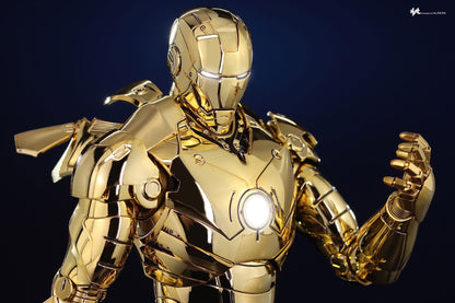 Hot Toys MMS764D69 Iron Man - 1/6th scale Iron Man Mark III (Golden Color Version) Collectible Figure Hot Toys Exclusive