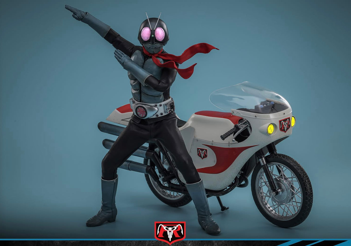 Pre-Order Hot Toys TMS148 Kamen Rider - 1/6th scale Kamen Rider No. 1 and Cyclone Collectible Set