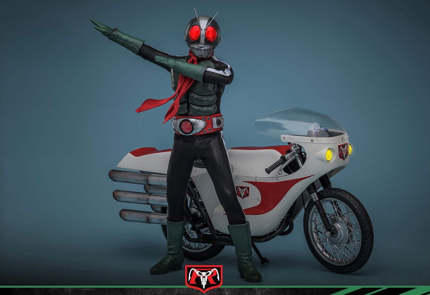 Pre-Order Hot Toys TMS149 Kamen Rider - 1/6th scale Kamen Rider No. 2 and Cyclone Collectible Set