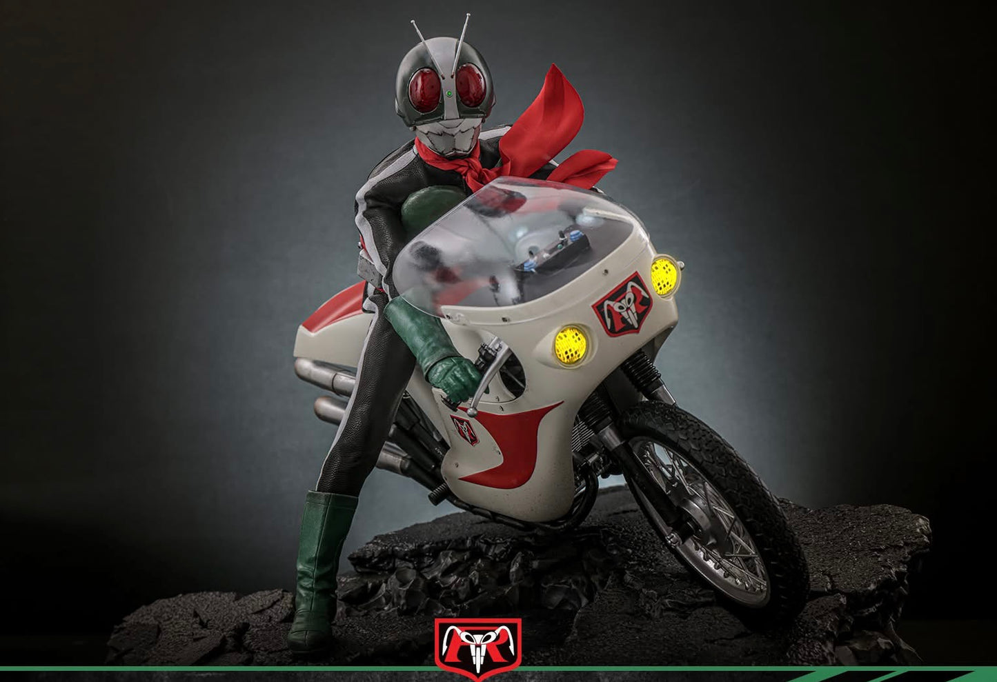 Pre-Order Hot Toys TMS149 Kamen Rider - 1/6th scale Kamen Rider No. 2 and Cyclone Collectible Set
