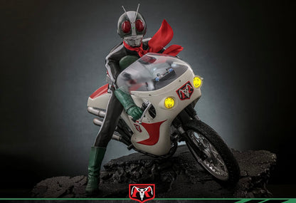 Pre-Order Hot Toys TMS149 Kamen Rider - 1/6th scale Kamen Rider No. 2 and Cyclone Collectible Set