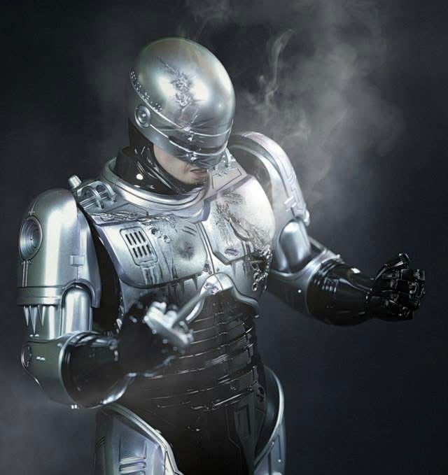 Hot Toys MMS203D05 RoboCop with Mechanical Chair (Docking Station) Collectible Figure