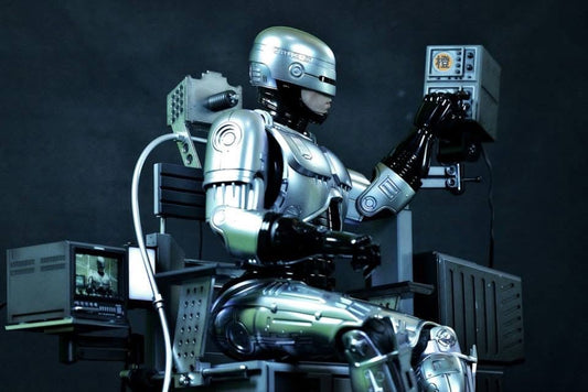 Hot Toys MMS203D05 RoboCop with Mechanical Chair (Docking Station) Collectible Figure