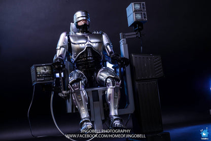 Hot Toys MMS203D05 RoboCop with Mechanical Chair (Docking Station) Collectible Figure