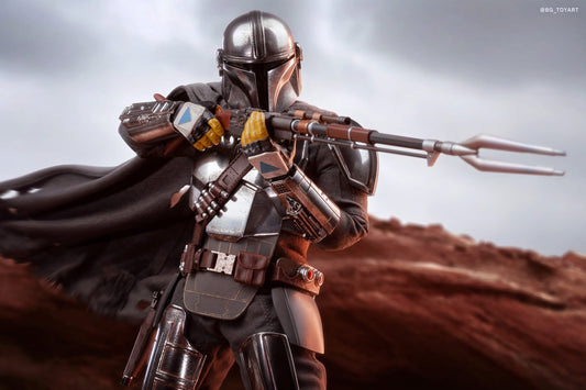 Hot Toys TMS052 The Mandalorian - 1/6th scale The Mandalorian and Grogu Collectible Set (Deluxe Version)