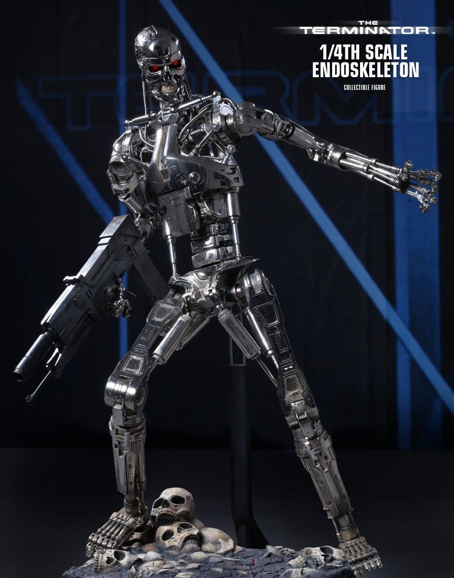 Hot Toys QS002B The Terminator - 1/4th scale Endoskeleton Collectible Figure