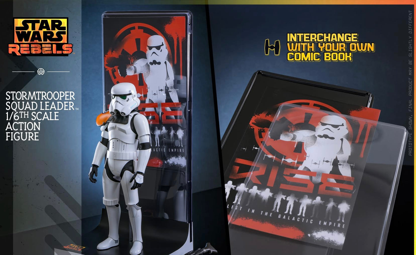 Pre-Order Hot Toys HONO STUDIO HS09 Star Wars: Rebels - Stormtrooper Squad Leader Action Figure
