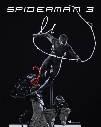 Hot Toys MMS728B Spider-Man 3 - 1/6th scale Spider-Man (Black Suit) Collectible Figure (Deluxe Version) (Special Edition)