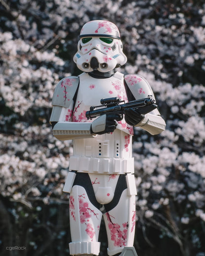 Hot Toys MMS776 Star Wars - 1/6th scale Stormtrooper (Cherry Blossom Version) Collectible Figure (Hot Toys Exclusive)