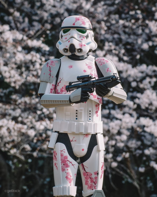 Hot Toys MMS776 Star Wars - 1/6th scale Stormtrooper (Cherry Blossom Version) Collectible Figure (Hot Toys Exclusive)