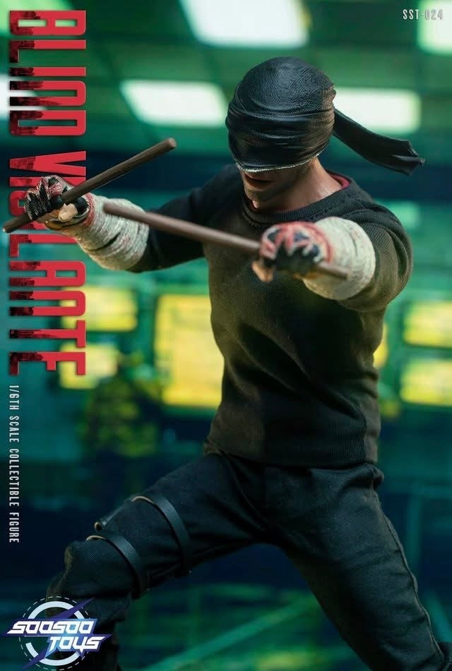 Pre-Order Soosootoys sst024 - 1/6 scale Blind Vigilante (Reissued)