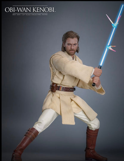 Pre-Order Hot Toys MMS808 Star Wars: Attack of the Clones - 1/6th scale Obi-Wan Kenobi Collectible Figure