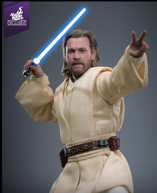 Pre-Order Hot Toys MMS809AE Star Wars: Attack of the Clones - 1/6th scale Obi-Wan Kenobi Collectible Figure (Artisan Edition)