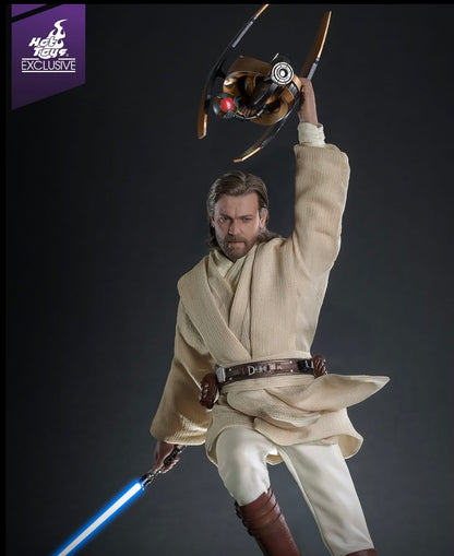 Pre-Order Hot Toys MMS809AE Star Wars: Attack of the Clones - 1/6th scale Obi-Wan Kenobi Collectible Figure (Artisan Edition)