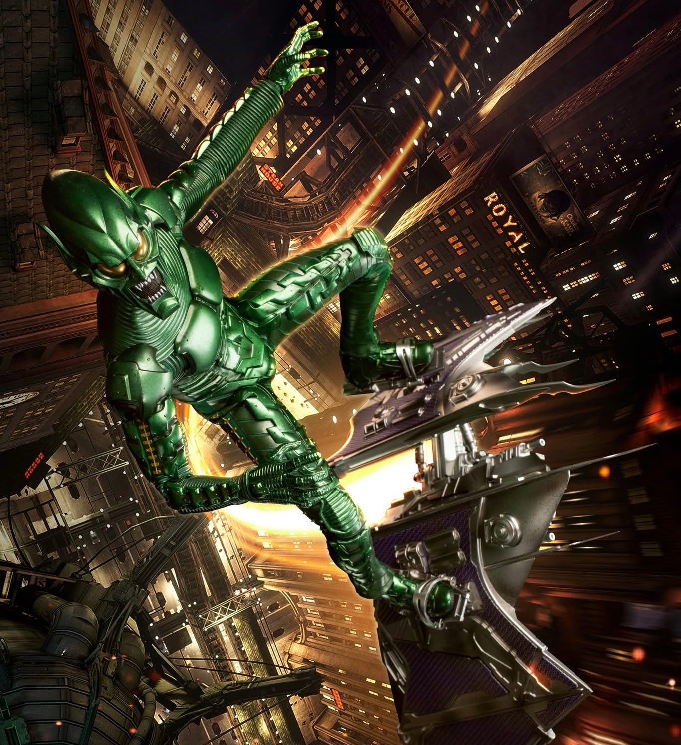 Hot Toys MMS631 Spider-Man: No Way Home - 1/6th scale Green Goblin Collectible Figure (Deluxe Version)