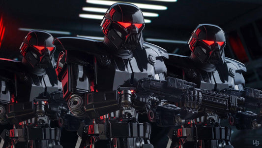 Hot Toys TMS032 Star Wars: The Mandalorian - 1/6th scale Dark Trooper Collectible Figure