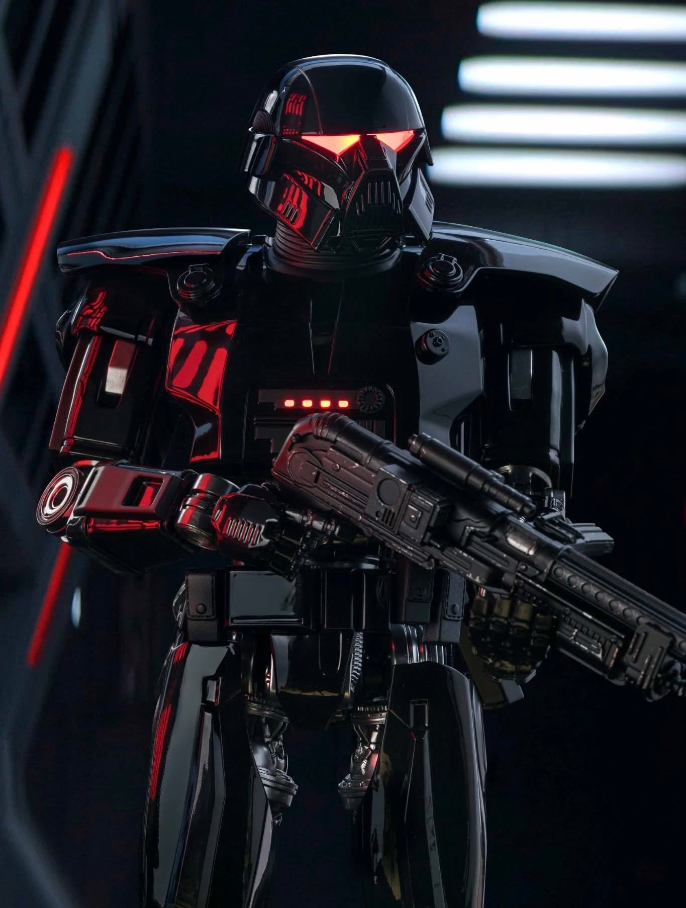 Hot Toys TMS032 Star Wars: The Mandalorian - 1/6th scale Dark Trooper Collectible Figure