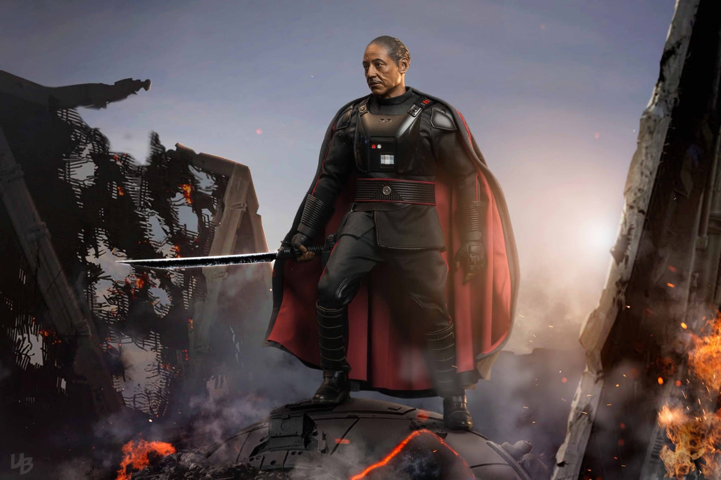 Hot Toys TMS029 Star War: The Mandalorian - 1/6th scale Moff Gideon Collectible Figure