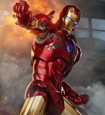 Hot Toys MMS687D52 Hot Toys The Avengers - Iron Man Mark VI (2.0) 1:6 Scale Collectible Figure