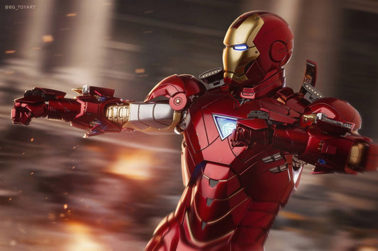 Hot Toys MMS687D52 Hot Toys The Avengers - Iron Man Mark VI (2.0) 1:6 Scale Collectible Figure