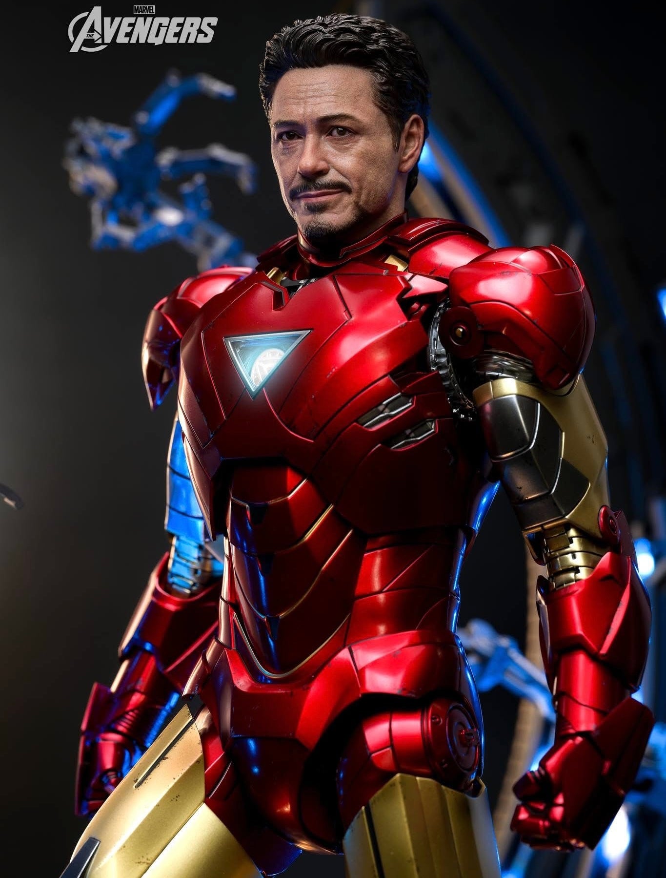 Hot Toys MMS687D52 Hot Toys The Avengers - Iron Man Mark VI (2.0) 1:6 Scale Collectible Figure