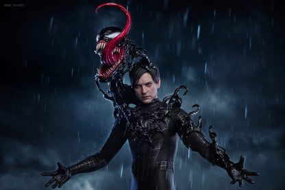 Hot Toys MMS727B Spider-Man 3 - 1/6th scale Spider-Man (Black Suit) Collectible Figure (Special Edition)