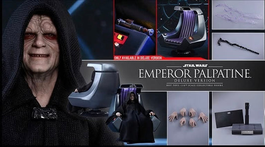 Hot Toys MMS468 Star Wars: Episode VI Return of the Jedi - 1/6th scale Emperor Palpatine (Deluxe Version) Collectible Figure
