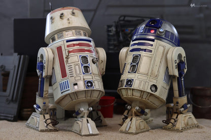 Hot Toys TMS086 Star Wars: The Book of Boba Fett - 1/6th scale R5-D4, Pit Droid, BD-72 Collectible Set