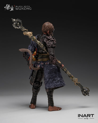 INART Black Myth: Wukong 1/12 Scale Action Figure - The Destined One in the Bronze Armor Set (Standard Version)