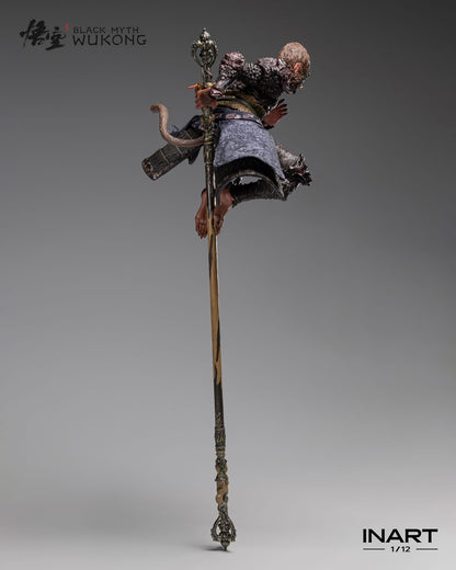 INART Black Myth: Wukong 1/12 Scale Action Figure - The Destined One in the Bronze Armor Set (Standard Version)