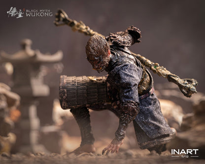 INART Black Myth: Wukong 1/12 Scale Action Figure - The Destined One in the Bronze Armor Set (Premium Version)