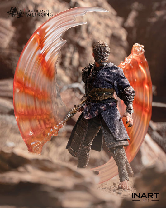 INART Black Myth: Wukong 1/12 Scale Action Figure - The Destined One in the Bronze Armor Set (Premium Version)