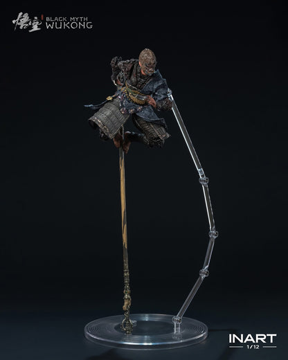 INART Black Myth: Wukong 1/12 Scale Action Figure - The Destined One in the Bronze Armor Set (Premium Version)