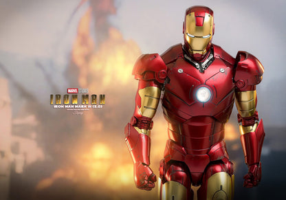 Hot Toys MMS664D48B Iron Man - 1/6th scale Iron Man Mark III (2.0) Collectible Figure (Special Edition)