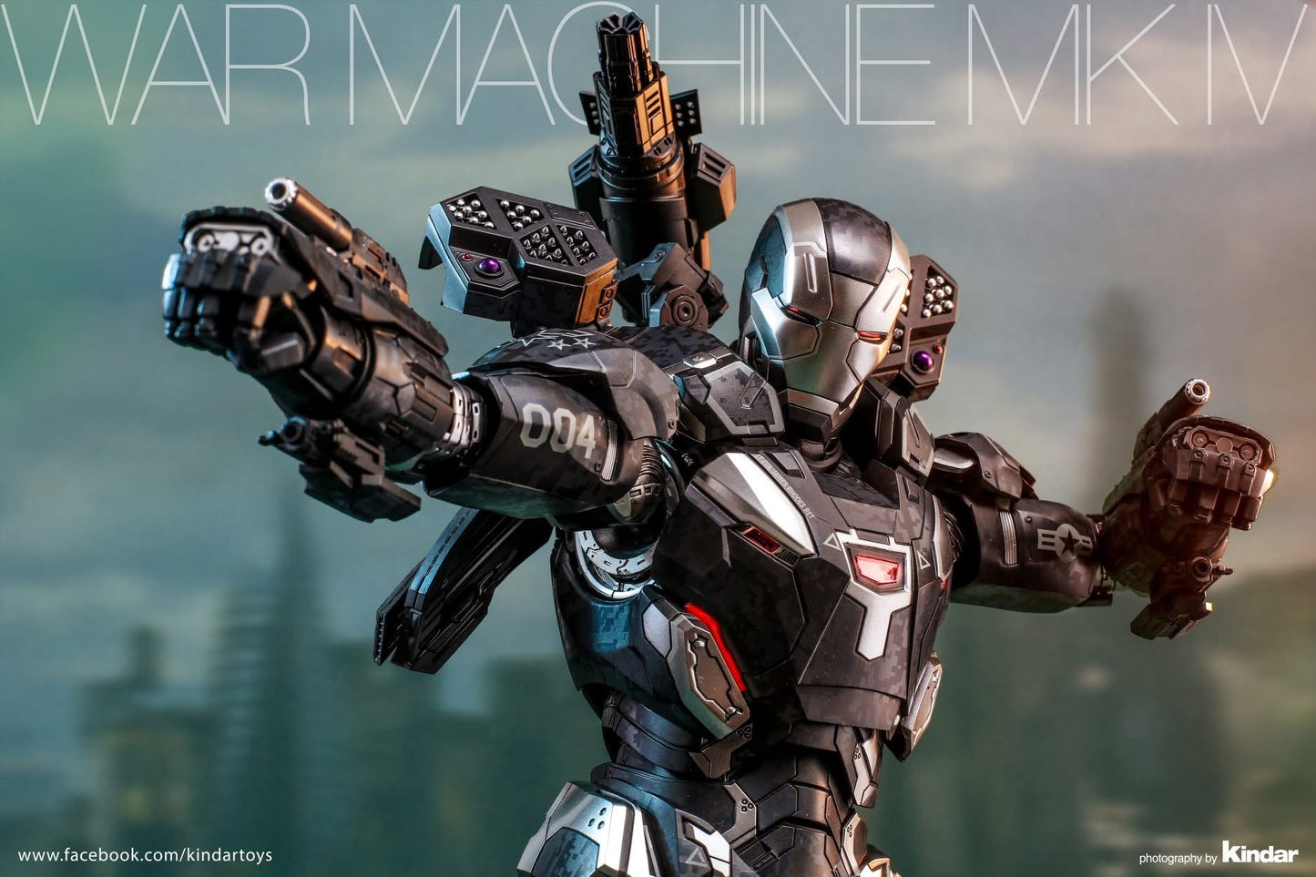 Hot Toys MMS499D26B Avengers: Infinity War  – 1/6th scale War Machine Mark IV Collectible Figure Special Edition Exclusive