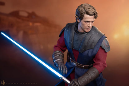 Hot Toys TMS129 Star Wars: Ahsoka - Anakin Skywalker Clone Wars 1/6 Scale Collectible Figure