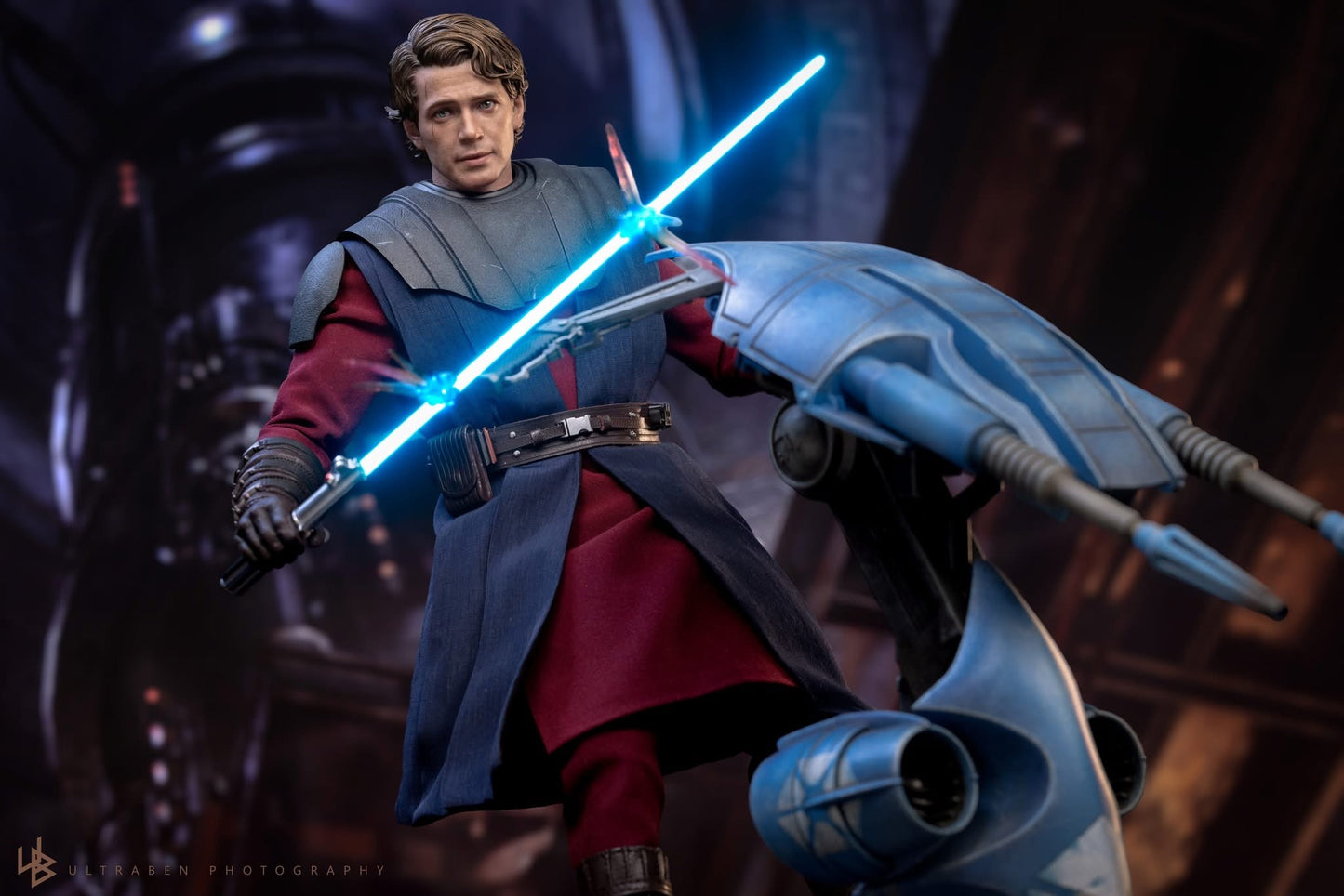 Hot Toys TMS129 Star Wars: Ahsoka - Anakin Skywalker Clone Wars 1/6 Scale Collectible Figure