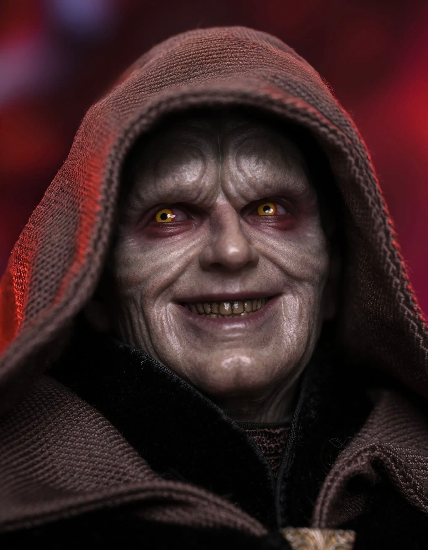 Hot Toys MMS745B Star Wars Revenge of the Sith - Darth Sidious 1/6 Scale Collectible Figure Exclusive Edition
