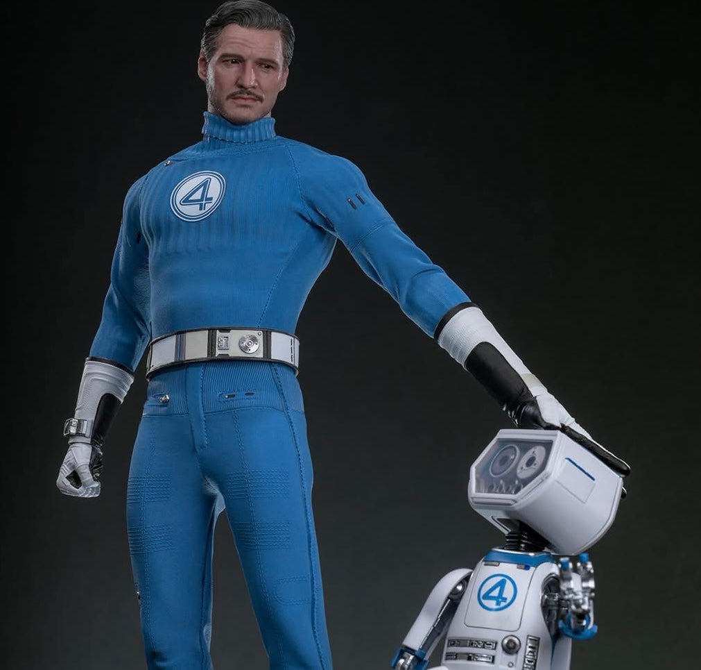 Pre-Order Hot Toys MMS822B The Fantastic Four: First Steps - 1/6th scale Mister Fantastic and H.E.R.B.I.E. Collectible Set (Special Edition)