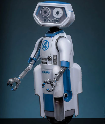 Pre-Order Hot Toys MMS822B The Fantastic Four: First Steps - 1/6th scale Mister Fantastic and H.E.R.B.I.E. Collectible Set (Special Edition)