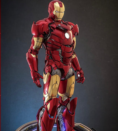 Pre-Order Hot Toys MMS825D72B Iron Man - 1/6th scale Iron Man Mark III (Armor Suit Up Version) Collectible Figure (Special Edition)