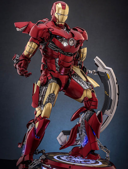 Pre-Order Hot Toys MMS825D72B Iron Man - 1/6th scale Iron Man Mark III (Armor Suit Up Version) Collectible Figure (Special Edition)