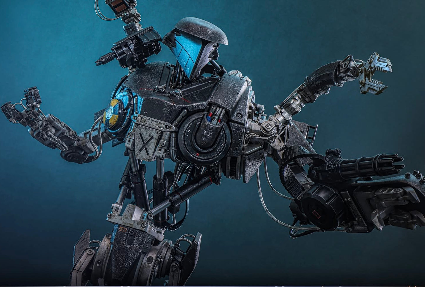 Pre-Order Hot Toys MMS828D75B RoboCop 2 - 1/6th scale RoboCain Collectible Figure (Special Edition)