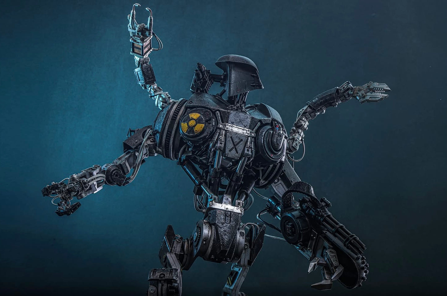 Pre-Order Hot Toys MMS828D75B RoboCop 2 - 1/6th scale RoboCain Collectible Figure (Special Edition)