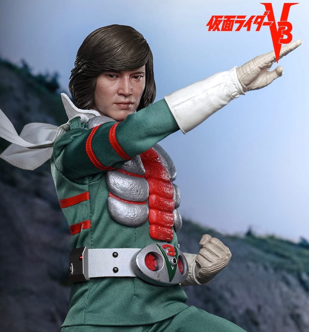 Pre-Order Hot Toys TMS162B Kamen Rider V3 - 1/6th scale Kamen Rider V3 Collectible Figure (Special Edition)