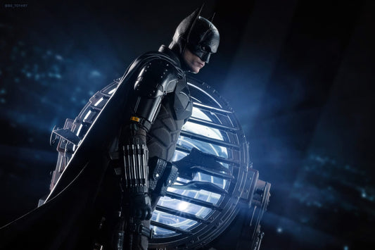 Hot Toys MMS641 The Batman - 1/6th scale Batman and Bat-Signal Collectible Set