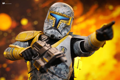 Hot Toys TMS155 Star Wars: The Clone Wars - 1/6th scale Clone Commando Gregor Collectible Figure (Hot Toys Exclusive)