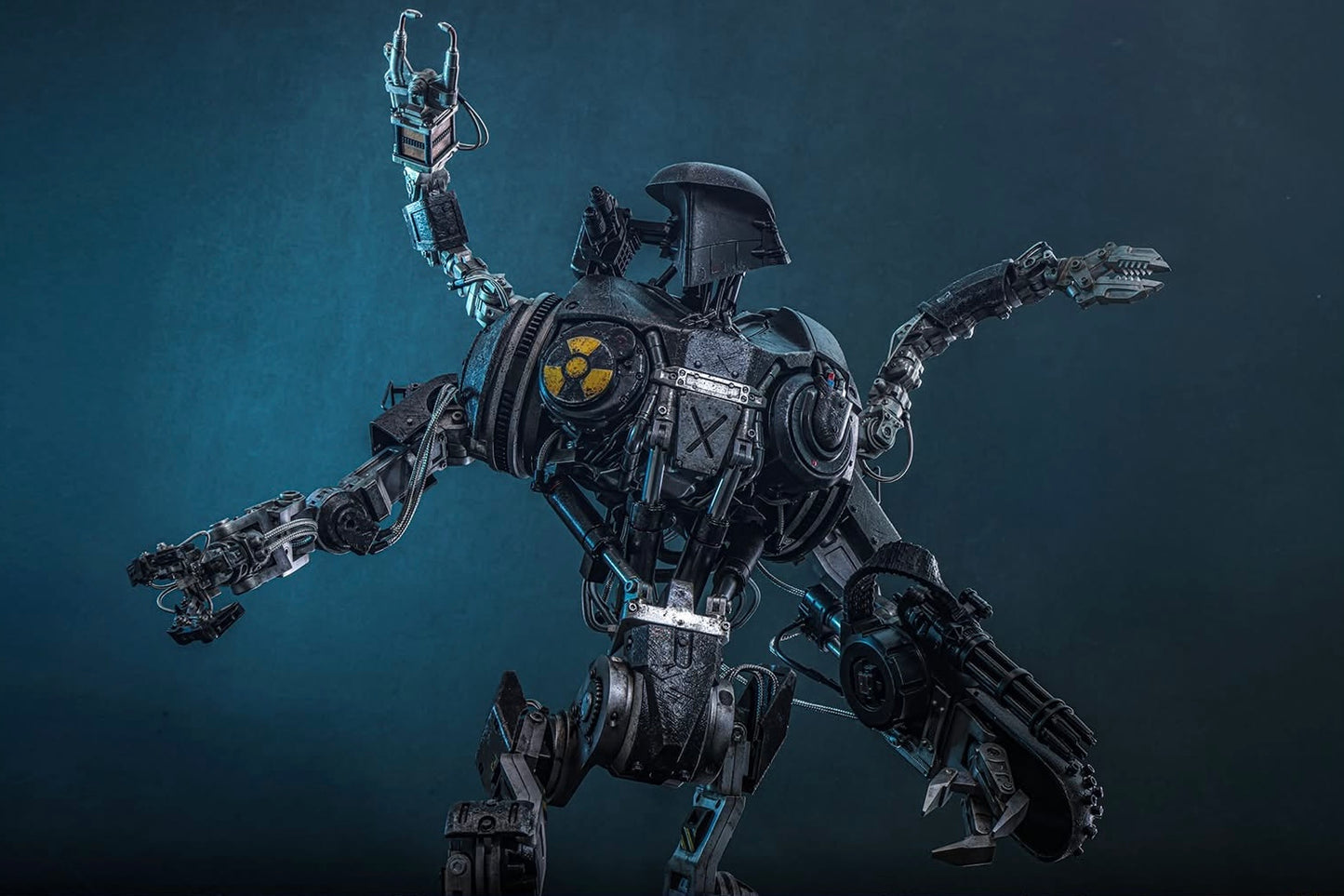 Pre-Order Hot Toys MMS828D75 RoboCop 2 - 1/6th scale RoboCain Collectible Figure