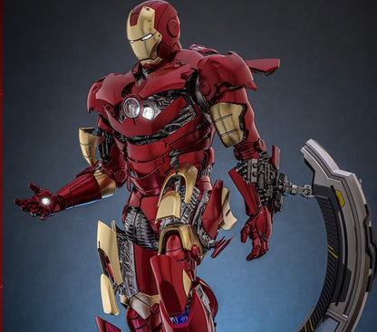 Pre-Order Hot Toys MMS825D72 Iron Man - 1/6th scale Iron Man Mark III (Armor Suit Up Version) Collectible Figure